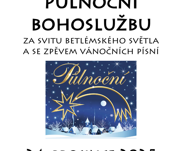 "Půlnoční" - 24. prosince od 22:00