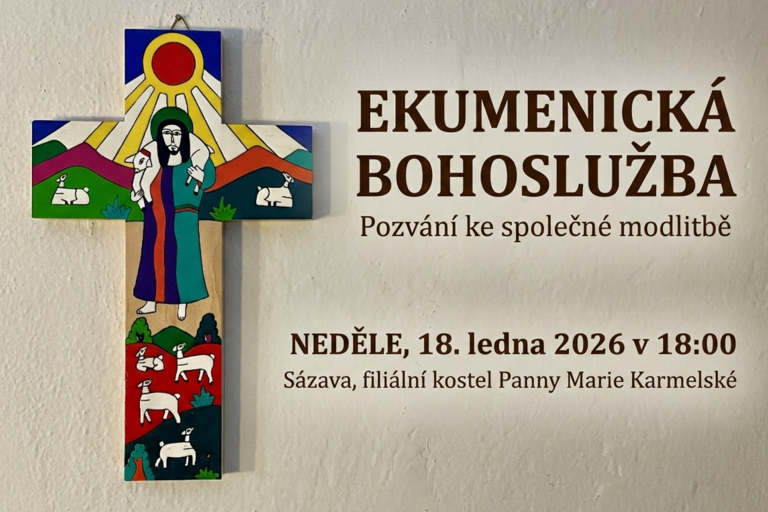 Ekumenická bohoslužba 18.1. 2026