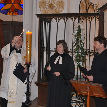 Ekumenická bohoslužba 19.1. 2025 kostel sv. J Nepomuckého na Zelené hoře