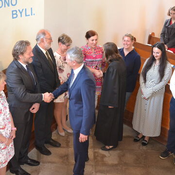 Bohoslužby s instalací staršovstva 5. 6. 2022
