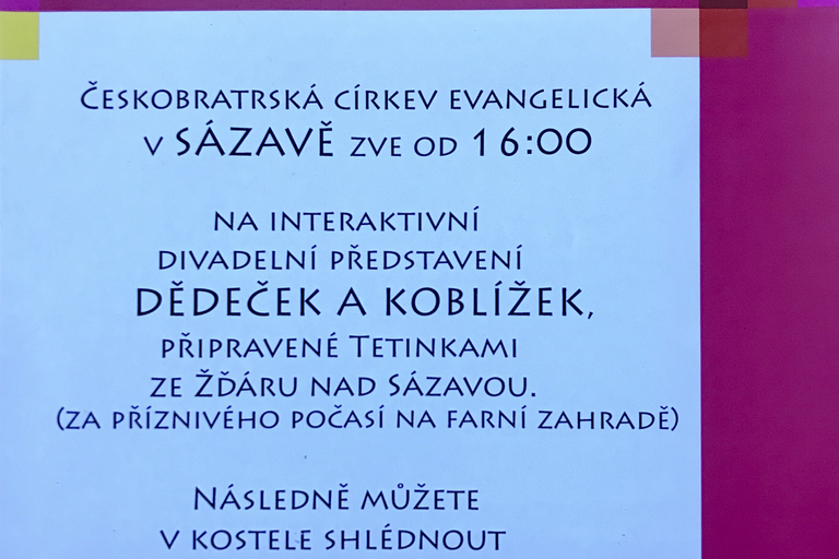 Noc kostelů - 7. 6. 2024 evangelický kostel v Sázavě